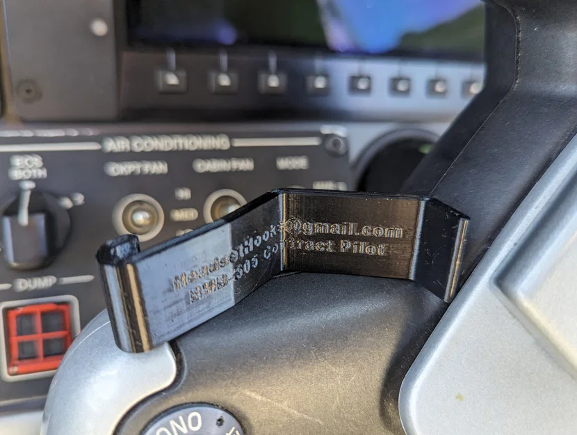 Móc Treo Headset Embraer Phenom (Embraer Phenom Headset Hook) - Image 4