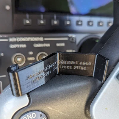 Móc Treo Headset Embraer Phenom (Embraer Phenom Headset Hook)