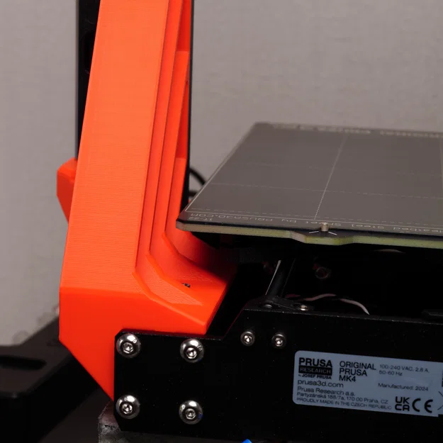 Giá đỡ và tăng cứng bộ nguồn PSU cho Prusa MK4 - Image 6