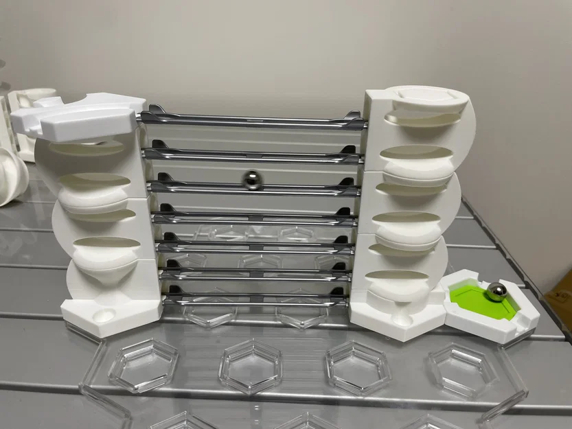 Module Zigzag Dọc / Xoắn Ốc Cho Gravitrax - Image 1