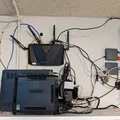 Giá treo tường cho router Asus AX88U (Asus AX88U Router Wall Mount) - Thumbnail 3