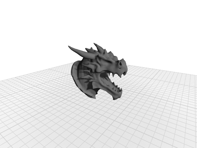 Mô hình đầu rồng 3D treo tường đầy ấn tượng cho người yêu fantasy - Image 2