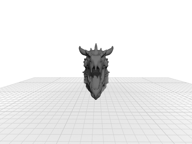 Mô hình đầu rồng 3D treo tường đầy ấn tượng cho người yêu fantasy - Image 4