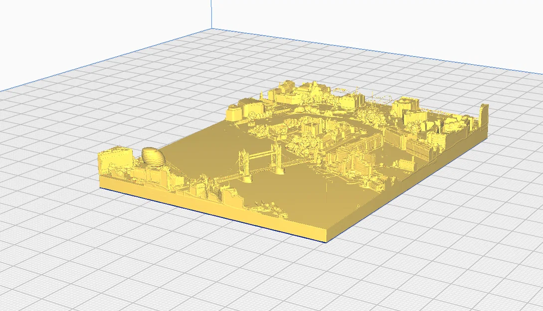 Mô hình 3D bản đồ khu vực London Bridge chi tiết cực đẹp - Image 1