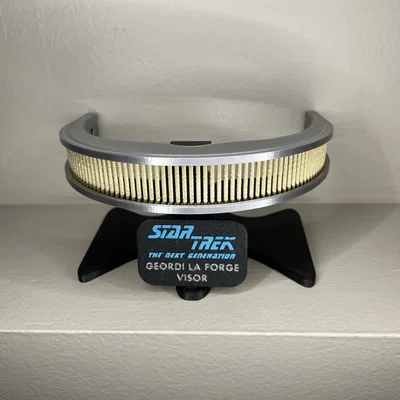 Star Trek TNG VISOR (Phụ kiện cosplay in 3D)