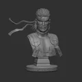 Mô hình tượng Solid Snake 3D (Metal Gear Solid) - Sẵn sàng để in - Thumbnail 4