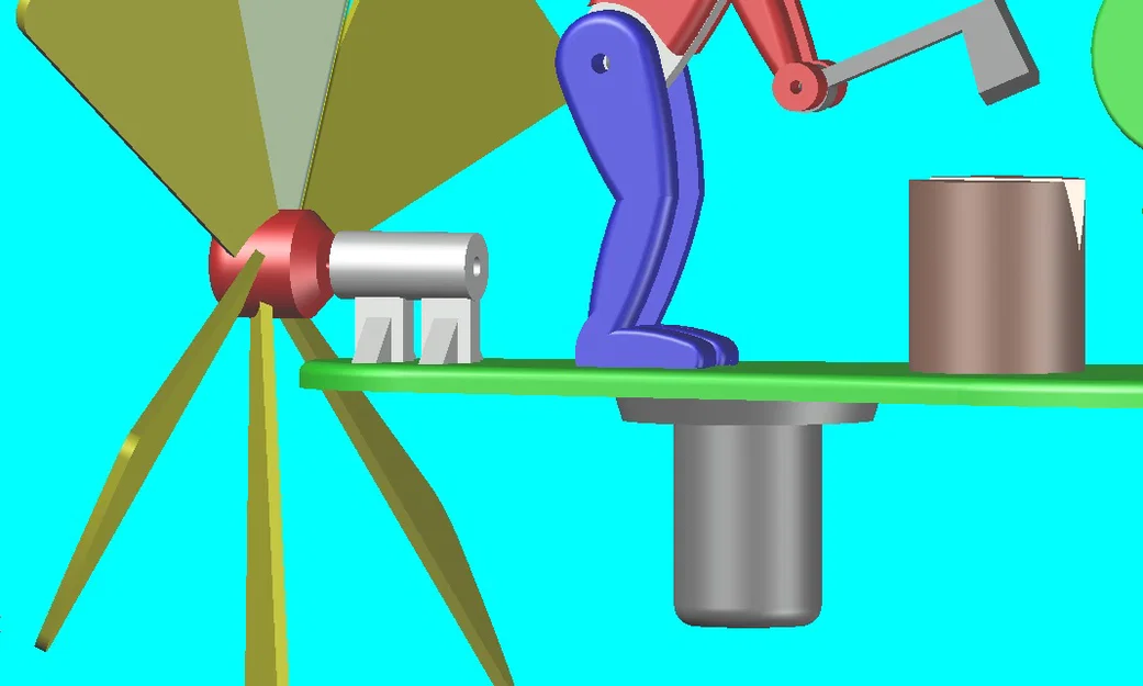 Cối Xay Gió Tiều Phu (Wood Cutter Windmill) - Image 4