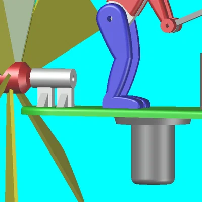 Cối Xay Gió Tiều Phu (Wood Cutter Windmill)