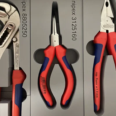 Khay đựng kìm Knipex 3125160 chuẩn Gridfinity 3D