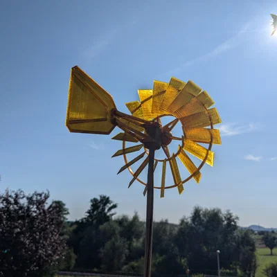 Cối Gió Phong Cách Western (Western Style Windmill)