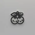 Móc khóa trái anh đào (Cute Cherries Keychain) dễ thương cho bạn - Thumbnail 1