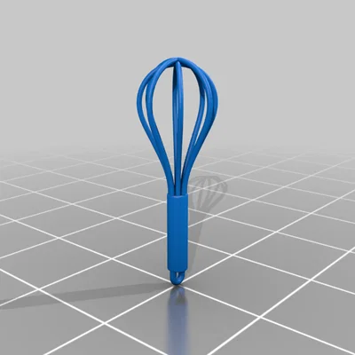 Mẫu in 3D cây đánh trứng mini tiện lợi cho căn bếp