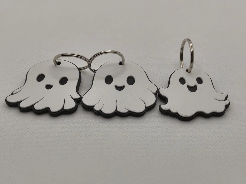 Móc khóa ma Halloween - 3 nhân vật Ghost - Image 2