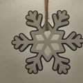 Bộ trang trí/móc khóa Giáng Sinh - bông tuyết, người bánh gừng & chữ xmas - Thumbnail 6
