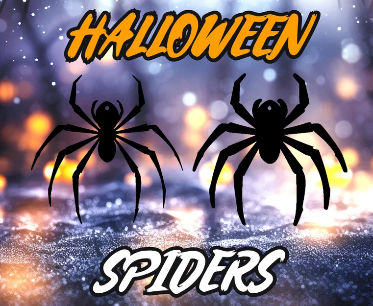 Đồ Trang Trí Nhện Halloween (Treo Hoặc Dán) - Image 1