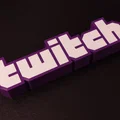 Mô hình logo Twitch 3D đa màu lắp ghép không cần MMU - Thumbnail 2