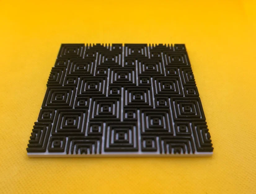 Miếng lót ly đánh lừa thị giác (Optical Illusion Coaster) 3D - Image 1
