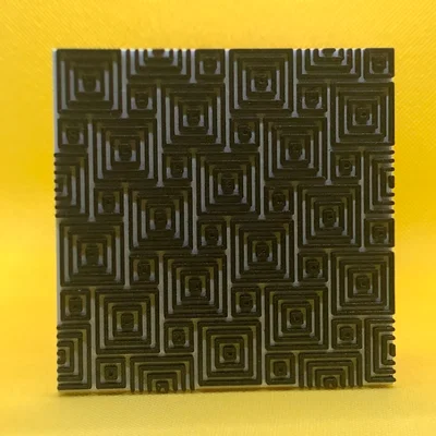 Miếng lót ly đánh lừa thị giác (Optical Illusion Coaster) 3D