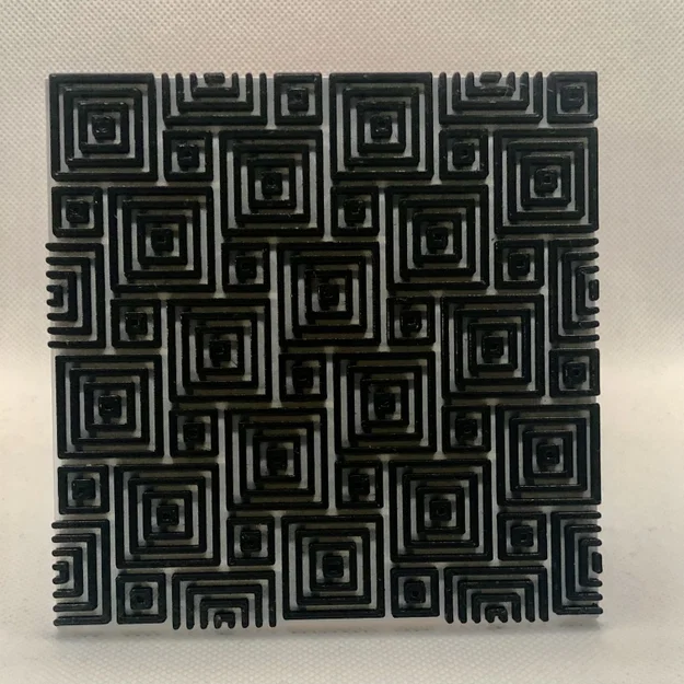 Miếng lót ly đánh lừa thị giác (Optical Illusion Coaster) 3D - Image 4