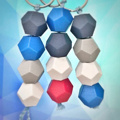 DIY Trang Sức - Đá/Charm gắn móc khóa