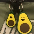 Móc khóa charm quả bơ (AVOCADO KEYCHAIN CHARM) - Thumbnail 1