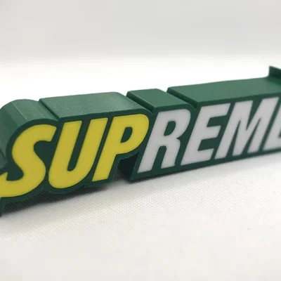 Chặn giấy logo SUBWAY SUPREME