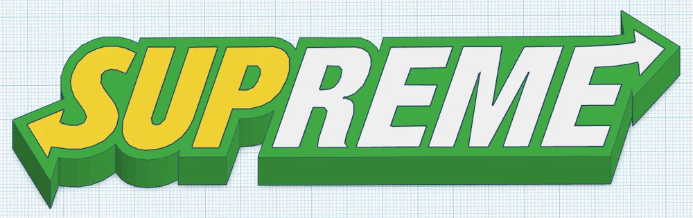 Chặn giấy logo SUBWAY SUPREME - Image 2