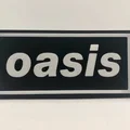 Bảng treo tường logo Oasis 2D - Dự án bìa Album #1 - Thumbnail 1