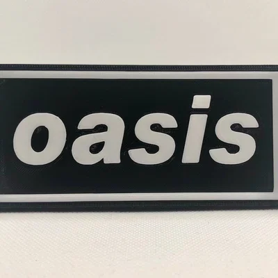 Bảng treo tường logo Oasis 2D - Dự án bìa Album #1