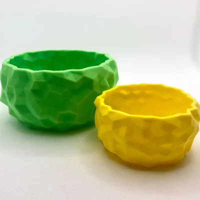 Chậu cây hình thiên thạch (Asteroid plant pot)