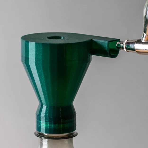 Airbrush cyclone – Cyclone hứng sơn khi vệ sinh airbrush - Image 1