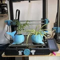 Chậu trồng cây hình cá voi 3D độc đáo trang trí bàn làm việc - Thumbnail 1