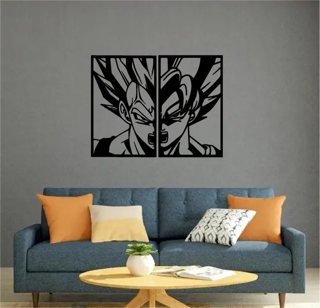 Goku Dragon Ball Z & Vegeta Super Saiyan Dragon Ball Z - Image 2