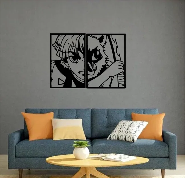 Zenitsu Agatsuma Demon Slayer & Inosuke Hashibira Demon Slayer - Image 2