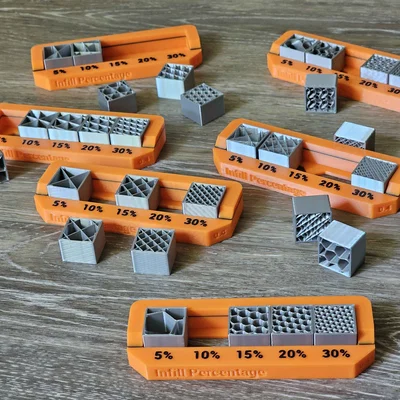 Infill Visualization Tool – Bộ tham chiếu nhìn mật độ infill thực tế