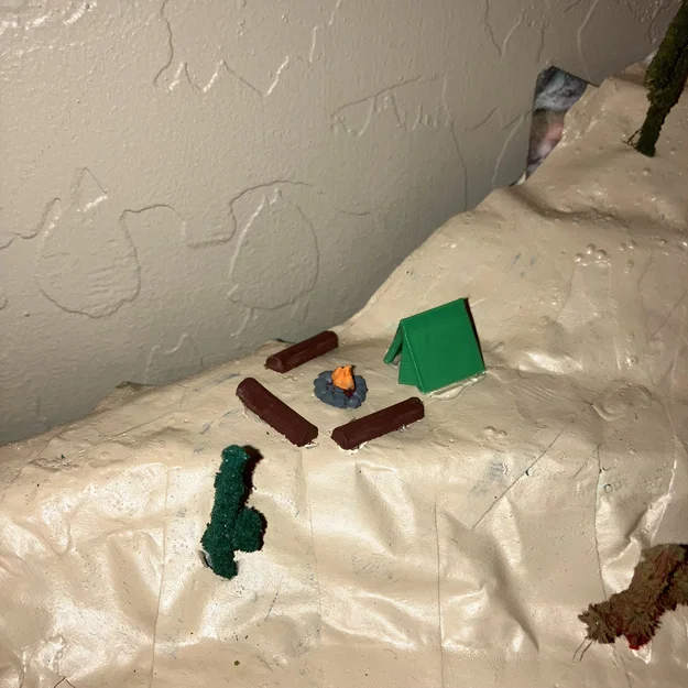 Mô hình khung cảnh cắm trại tỉ lệ N Scale - Image 7