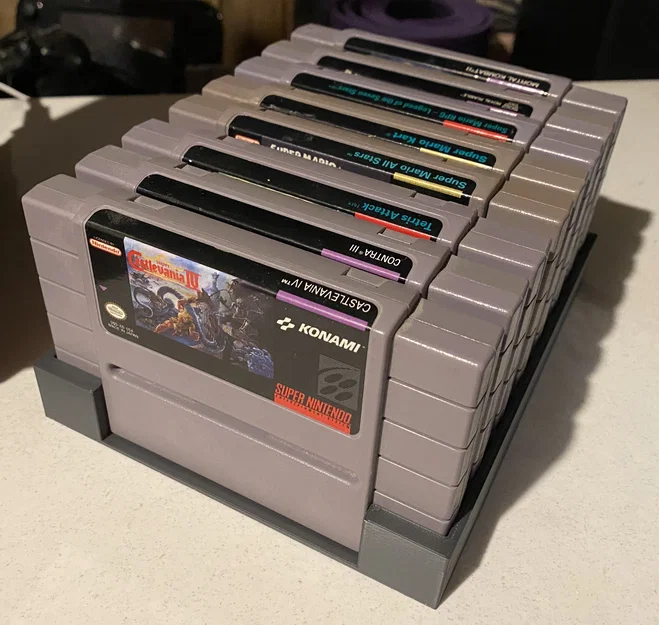 Khay đựng băng game Super Nintendo (SNES) - Image 1
