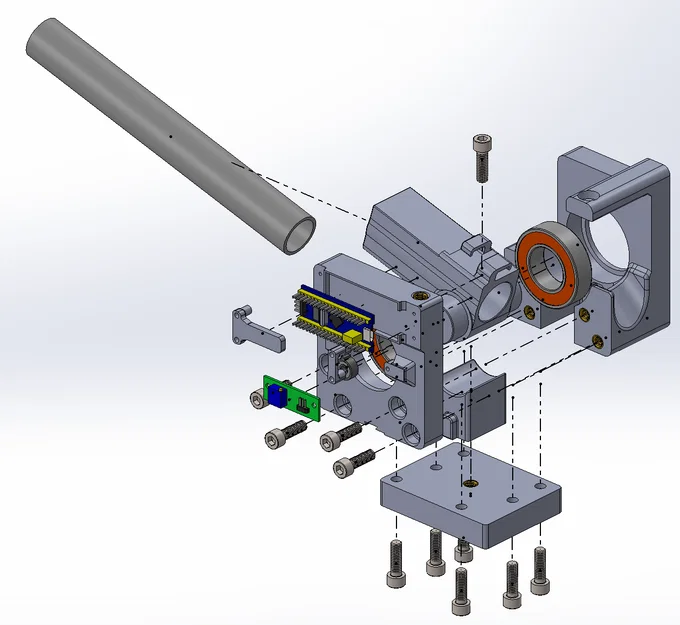 Collective base - Đế điều khiển trực thăng tự chế - Image 4