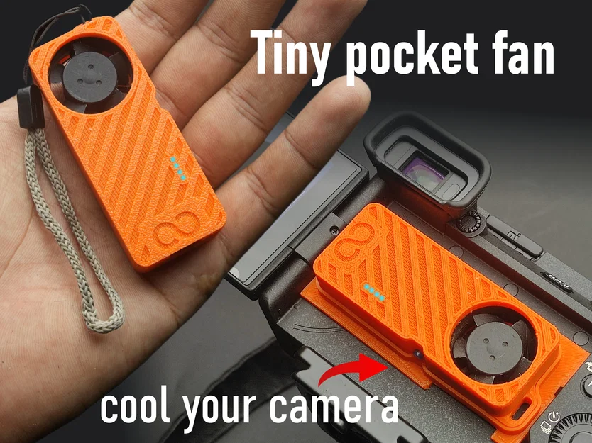 Quạt cầm tay mini đa năng - Thiết kế bỏ túi tiện lợi - Image 1