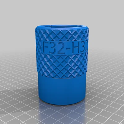 osVAC Adapter F32-H32 khe hở 0,25 mm