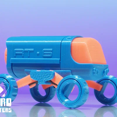 Retro Thrusters RT6 - Buggy rover không gian sci-fi (đồ chơi) - không cần support