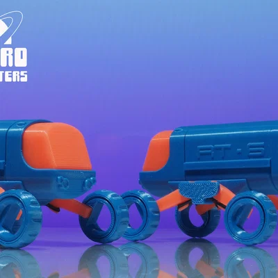 Retro Thrusters RT6 - Buggy rover không gian sci-fi (đồ chơi) - không cần support