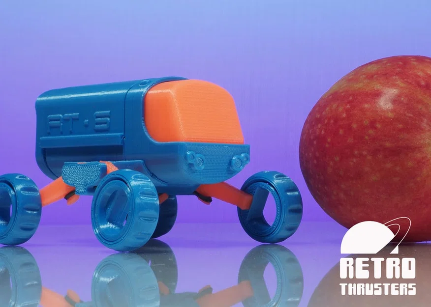 Retro Thrusters RT6 - Buggy rover không gian sci-fi (đồ chơi) - không cần support - Image 4