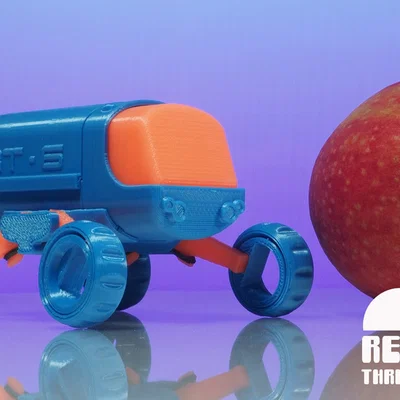 Retro Thrusters RT6 - Buggy rover không gian sci-fi (đồ chơi) - không cần support