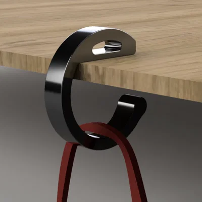 Holder treo dưới bàn không cần kẹp hay bắt vít (Desk Holder)