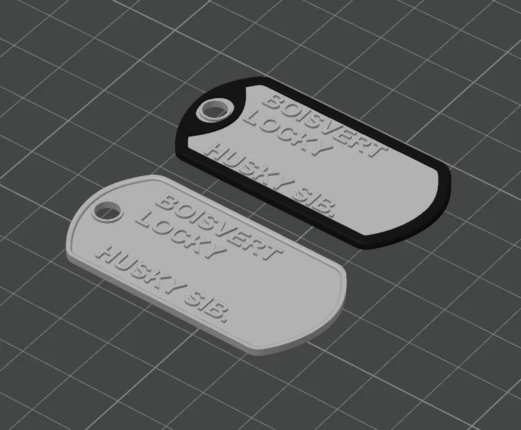 Thẻ tên kiểu quân đội cho chó (Tùy biến tên) - Image 2