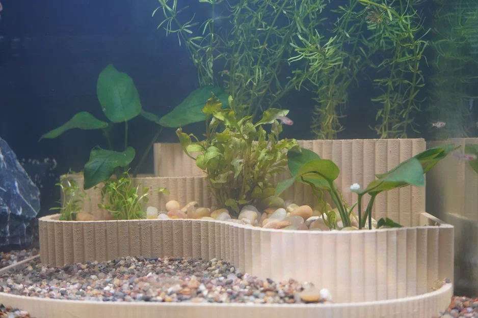 Aquarium Planter Tiered Aquascape – Chậu trồng cây phân tầng cho bể cá - Image 3