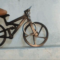 Móc khóa mini MTB functional – Print-in-Place, phuộc nhún hoạt động!