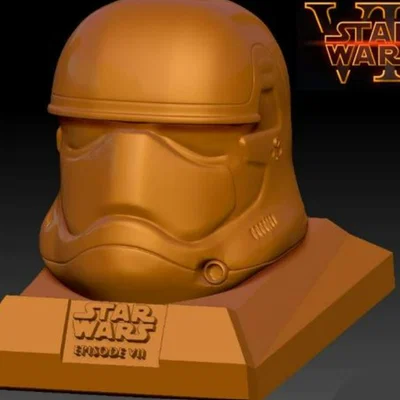 Mô hình mũ Stormtrooper Star Wars Episode VII in 3D cực chất