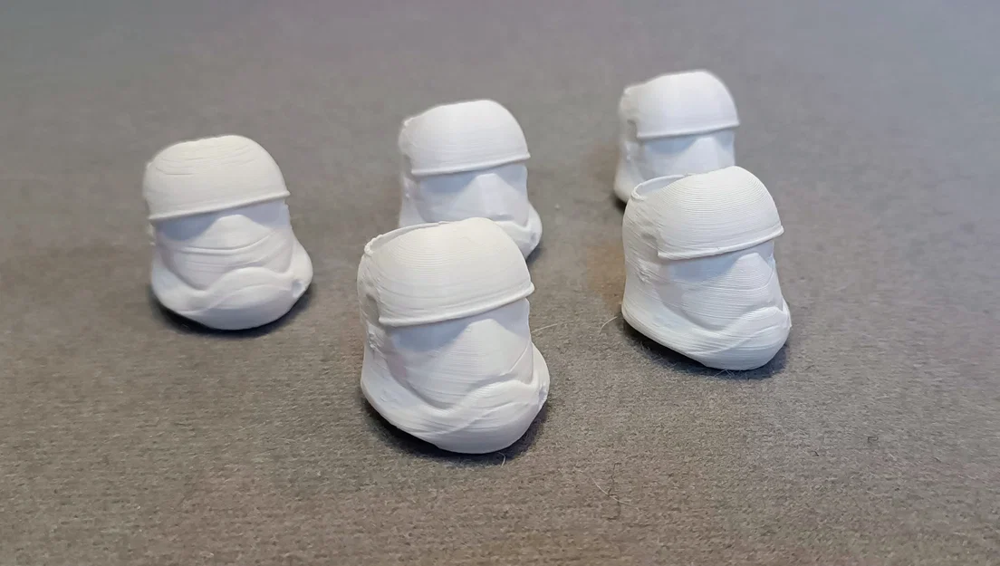 Vòng giữ khăn quàng cổ in 3D hình mũ Stormtrooper - Image 1